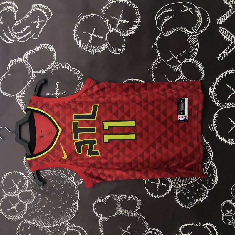 Atlanta Hawks Red Basketball Jersey (Hot Press) Atlanta Hawks Red Basketball Jersey (Hot Press)