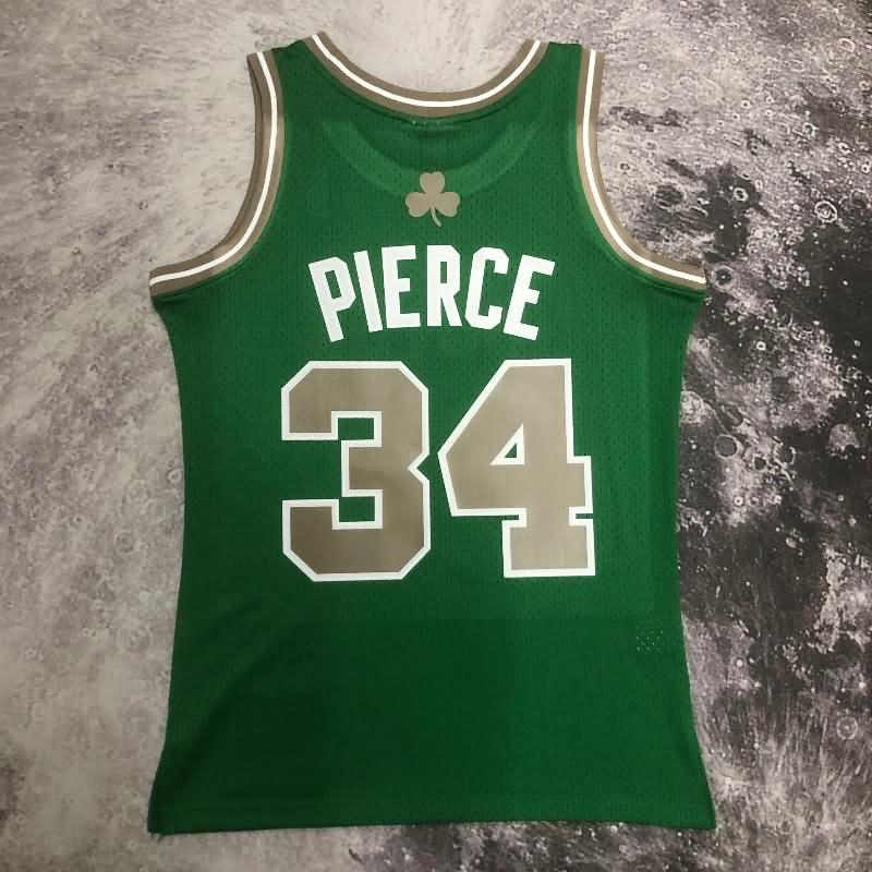 Boston Celtics 2007/08 Green Classics Basketball Jersey 02 (Hot Press)