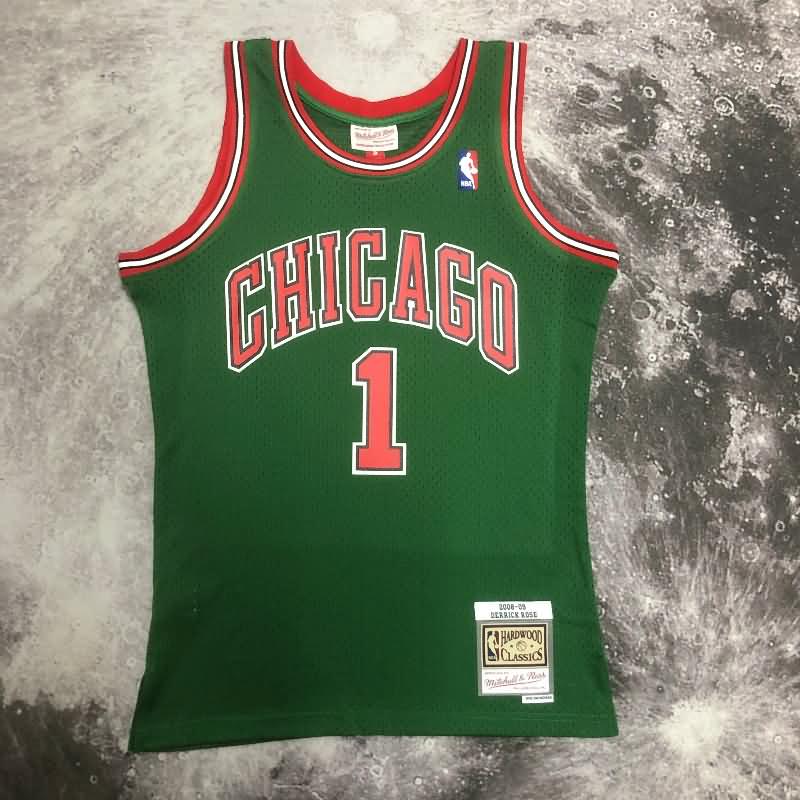 Chicago Bulls 2008/09 Green Classics Basketball Jersey 02 (Hot Press) Chicago Bulls 2008/09 Green Classics Basketball Jersey 02 (Hot Press)