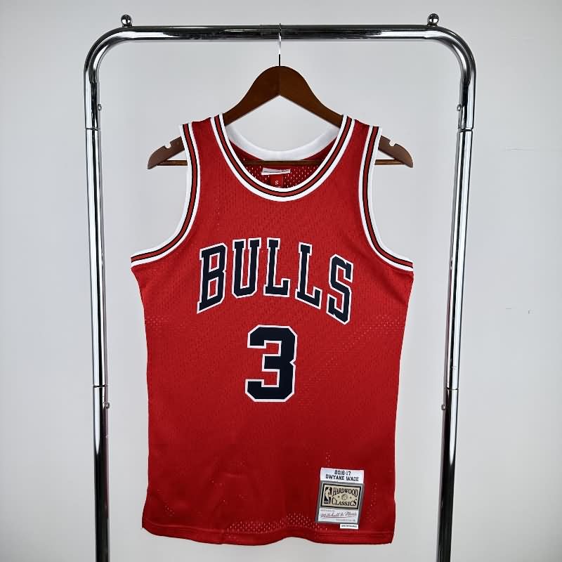 Chicago Bulls 2016/17 Red Classics Basketball Jersey (Hot Press) Chicago Bulls 2016/17 Red Classics Basketball Jersey (Hot Press)
