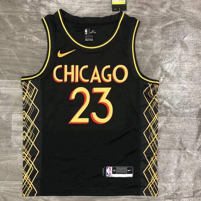 Chicago Bulls 20/21 Black City Basketball Jersey (Hot Press) Chicago Bulls 20/21 Black City Basketball Jersey (Hot Press)