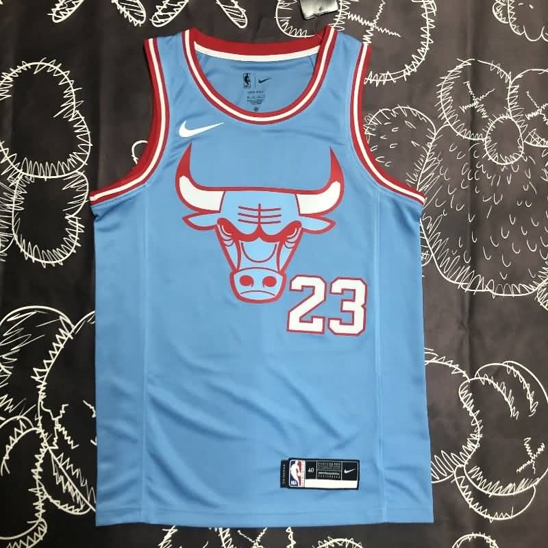 Chicago Bulls 2020 Blue City Basketball Jersey (Hot Press) Chicago Bulls 2020 Blue City Basketball Jersey (Hot Press)