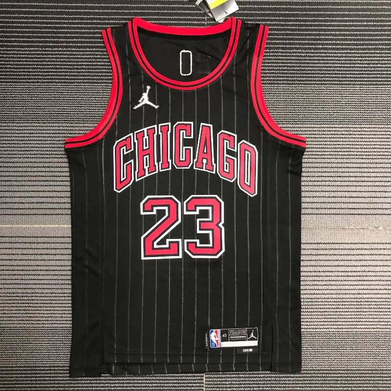Chicago Bulls 21/22 Black AJ Basketball Jersey (Hot Press) Chicago Bulls 21/22 Black AJ Basketball Jersey (Hot Press)
