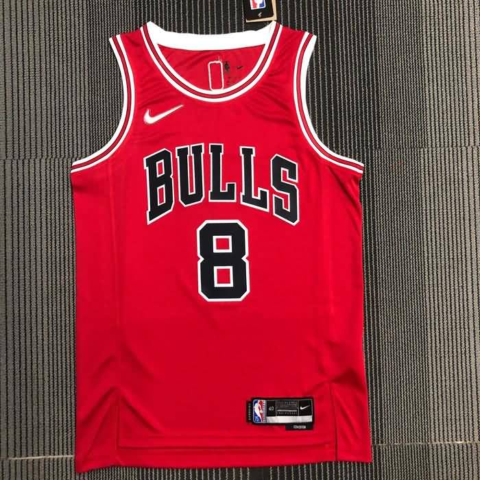 Chicago Bulls 21/22 Red Basketball Jersey (Hot Press) Chicago Bulls 21/22 Red Basketball Jersey (Hot Press)