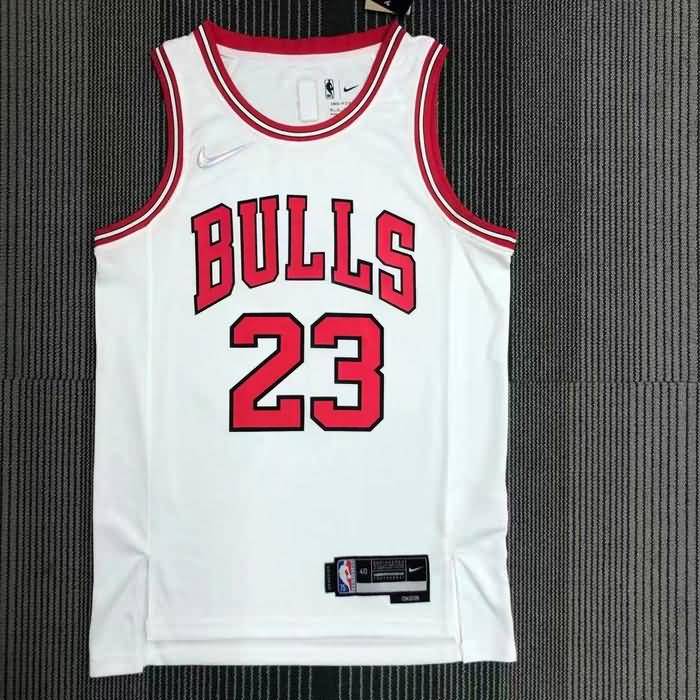 Chicago Bulls 21/22 White Basketball Jersey (Hot Press) Chicago Bulls 21/22 White Basketball Jersey (Hot Press)