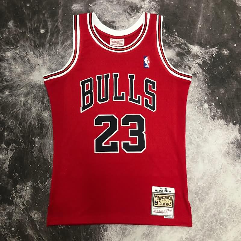 Chicago Bulls 1997/98 Red Classics Basketball Jersey (Hot Press) Chicago Bulls 1997/98 Red Classics Basketball Jersey (Hot Press)