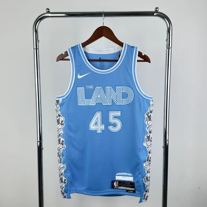 Cleveland Cavaliers 24/25 Blue City Basketball Jersey (Hot Press)