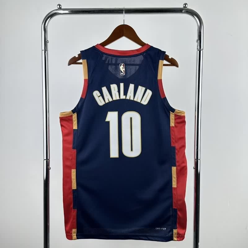 Cleveland Cavaliers 25/26 Dark Blue Classics Basketball Jersey (Hot Press)