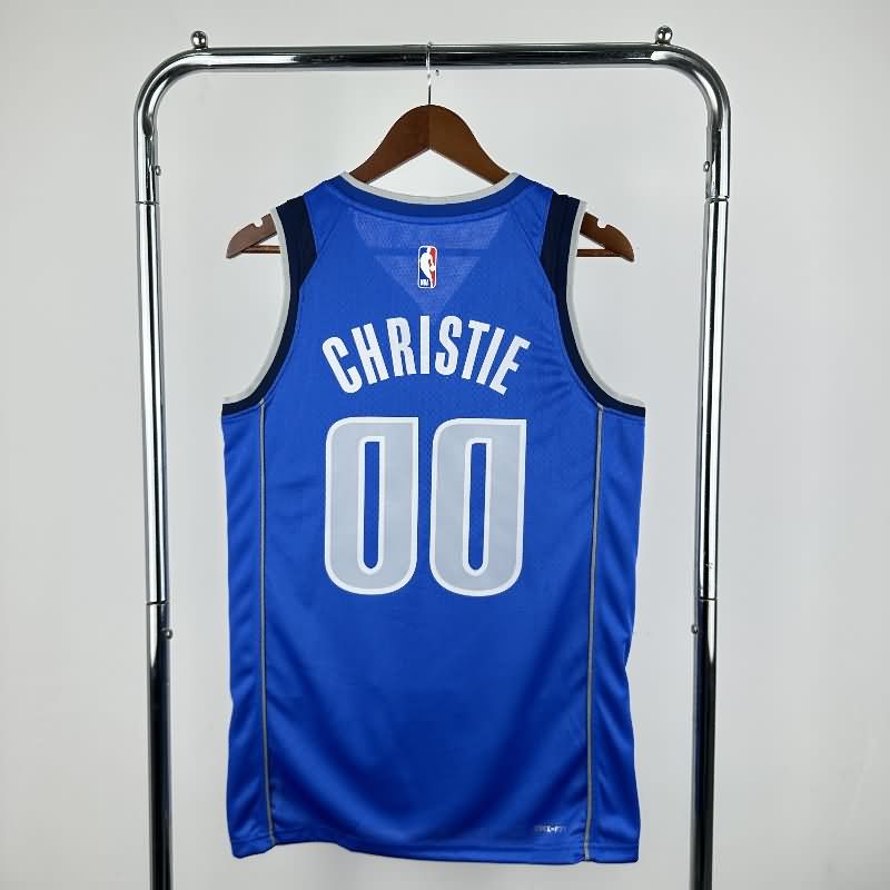 Dallas Mavericks 22/23 Blue Basketball Jersey (Hot Press)
