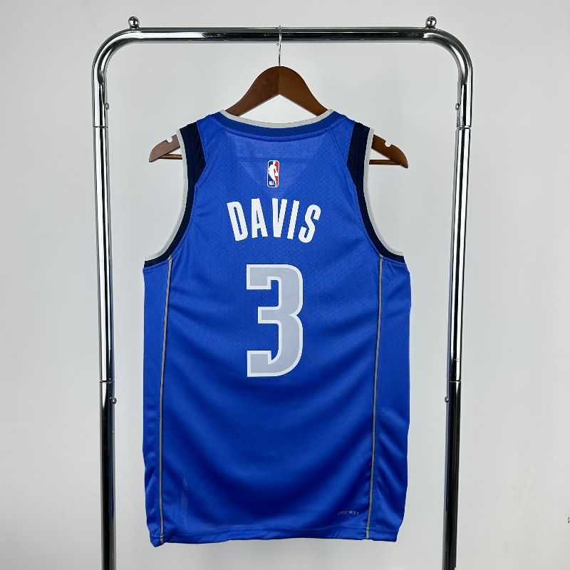 Dallas Mavericks 22/23 Blue Basketball Jersey (Hot Press)