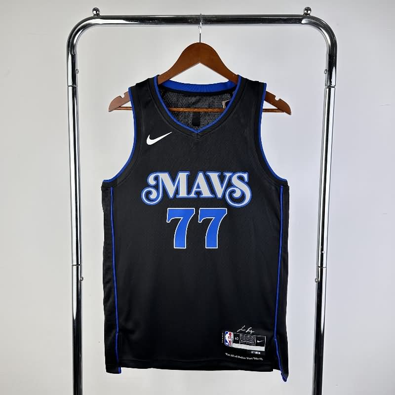 Dallas Mavericks 23/24 Black City Basketball Jersey (Hot Press) Dallas Mavericks 23/24 Black City Basketball Jersey (Hot Press)