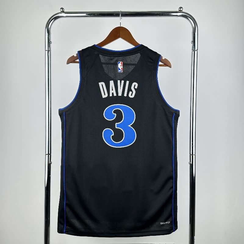 Dallas Mavericks 23/24 Black City Basketball Jersey (Hot Press)