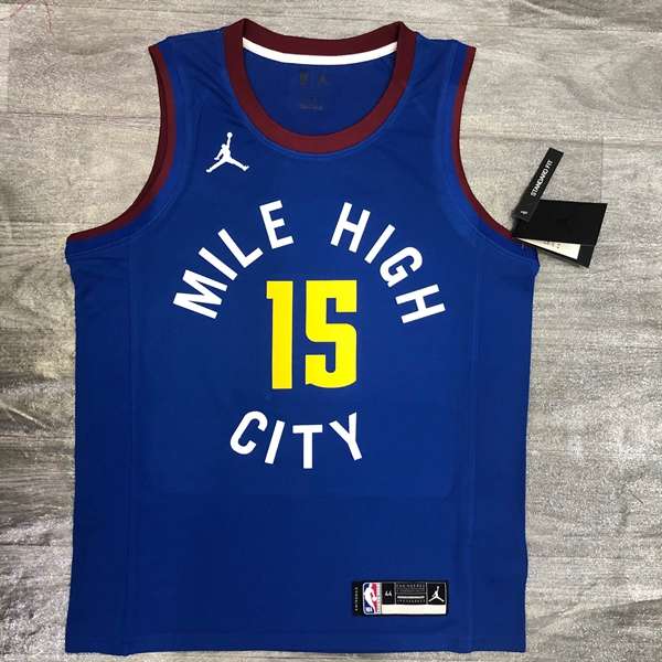 Denver Nuggets 20/21 Blue City AJ Basketball Jersey (Hot Press) Denver Nuggets 20/21 Blue City AJ Basketball Jersey (Hot Press)