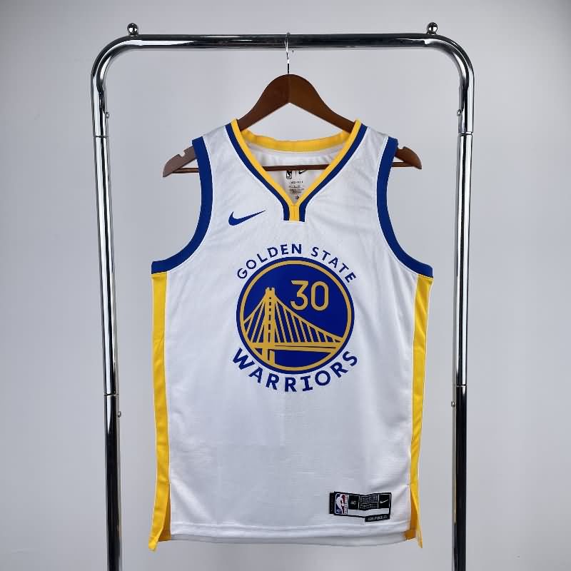 Golden State Warriors 22/23 White Basketball Jersey (Hot Press) Golden State Warriors 22/23 White Basketball Jersey (Hot Press)
