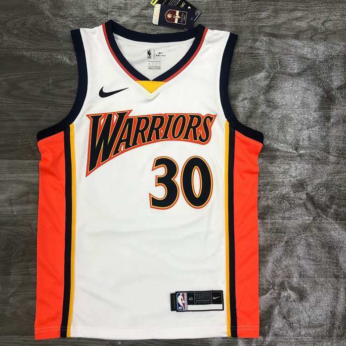 Golden State Warriors White Basketball Jersey (Hot Press) Golden State Warriors White Basketball Jersey (Hot Press)
