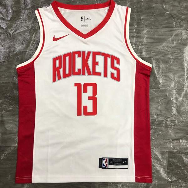 Houston Rockets 20/21 White Basketball Jersey (Hot Press) Houston Rockets 20/21 White Basketball Jersey (Hot Press)