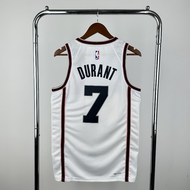Houston Rockets 24/25 White City Basketball Jersey (Hot Press)
