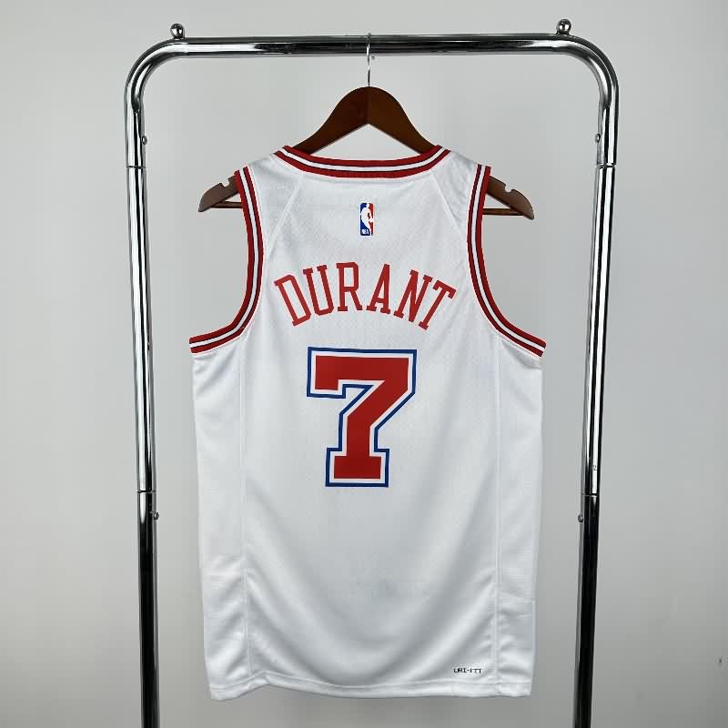 Houston Rockets 25/26 White City Basketball Jersey (Hot Press)