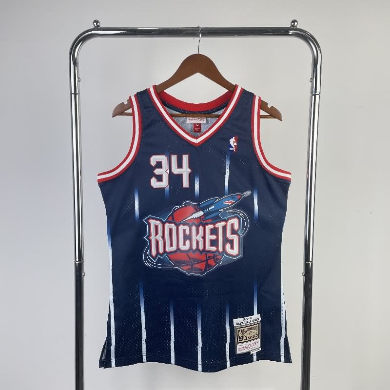 Houston Rockets 1996/97 Dark Blue Classics Basketball Jersey (Hot Press) Houston Rockets 1996/97 Dark Blue Classics Basketball Jersey (Hot Press)