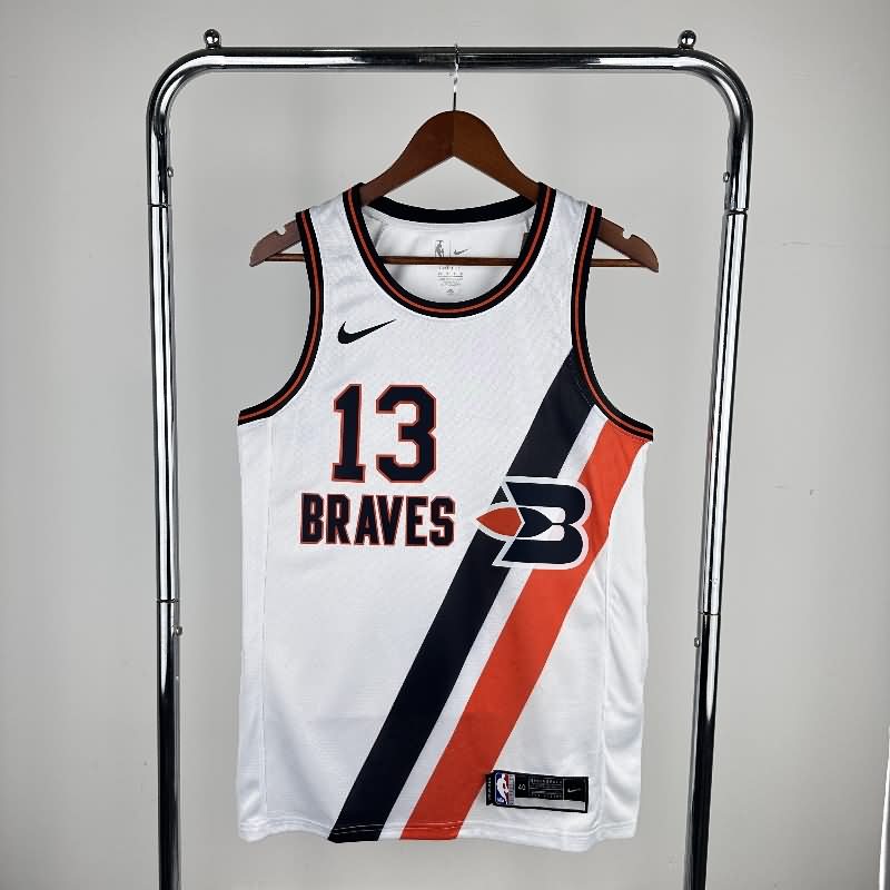 Los Angeles Clippers 19/20 White City Basketball Jersey (Hot Press) Los Angeles Clippers 19/20 White City Basketball Jersey (Hot Press)