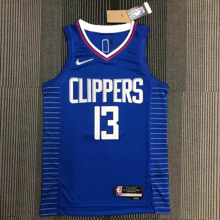 Los Angeles Clippers 21/22 Blue Basketball Jersey (Hot Press) Los Angeles Clippers 21/22 Blue Basketball Jersey (Hot Press)