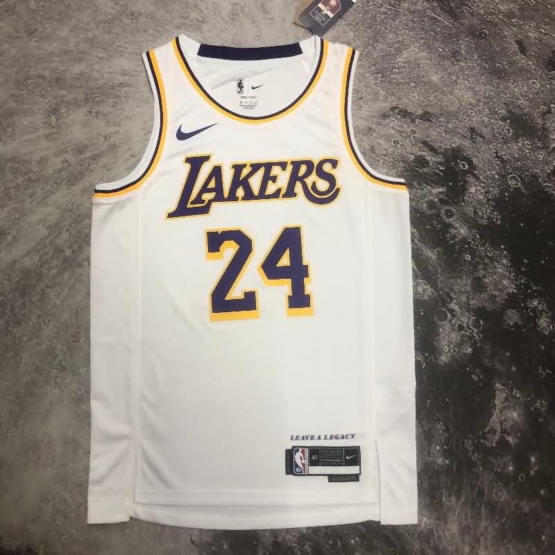 Los Angeles Lakers 22/23 White Basketball Jersey (Hot Press) Los Angeles Lakers 22/23 White Basketball Jersey (Hot Press)