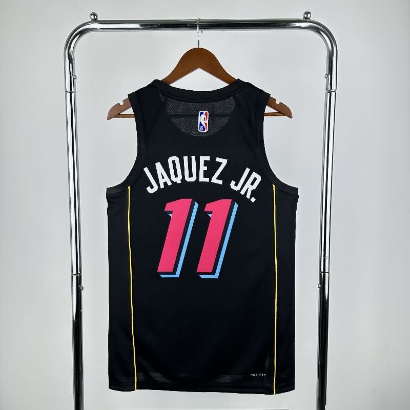 Miami Heat 21/22 Black City Basketball Jersey (Hot Press)