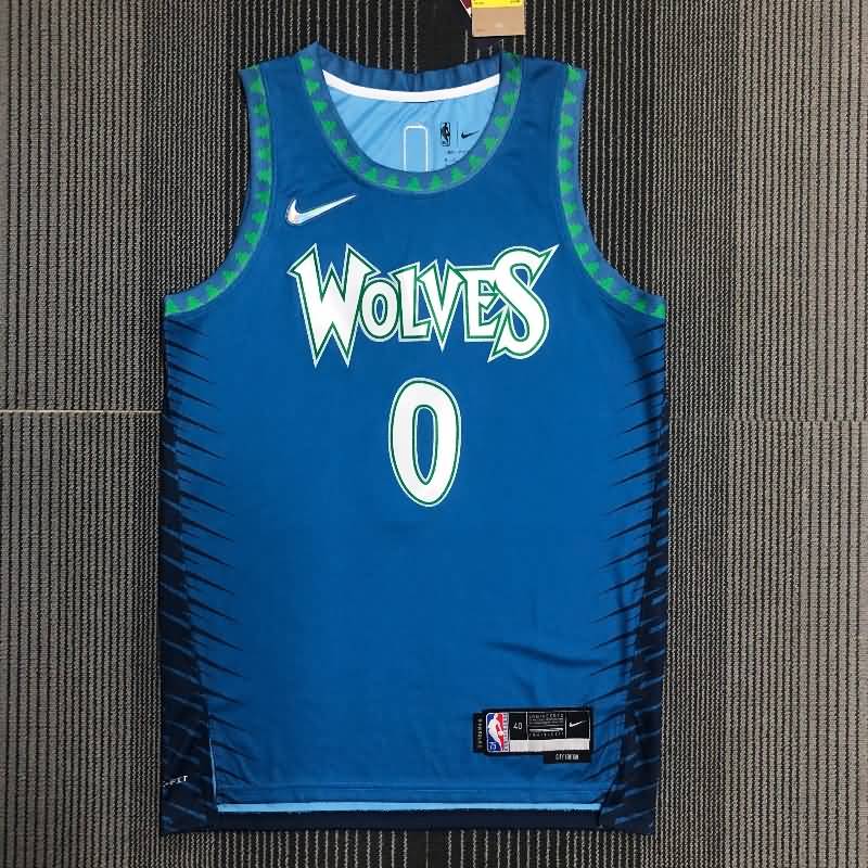 Minnesota Timberwolves 21/22 Blue City Basketball Jersey (Hot Press) Minnesota Timberwolves 21/22 Blue City Basketball Jersey (Hot Press)