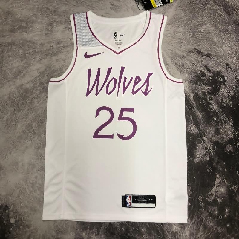 Minnesota Timberwolves 22/23 White Basketball Jersey (Hot Press) Minnesota Timberwolves 22/23 White Basketball Jersey (Hot Press)
