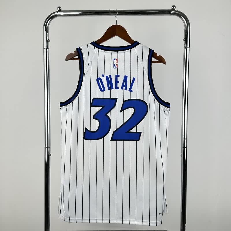 Orlando Magic 25/26 White Basketball Jersey (Hot Press)