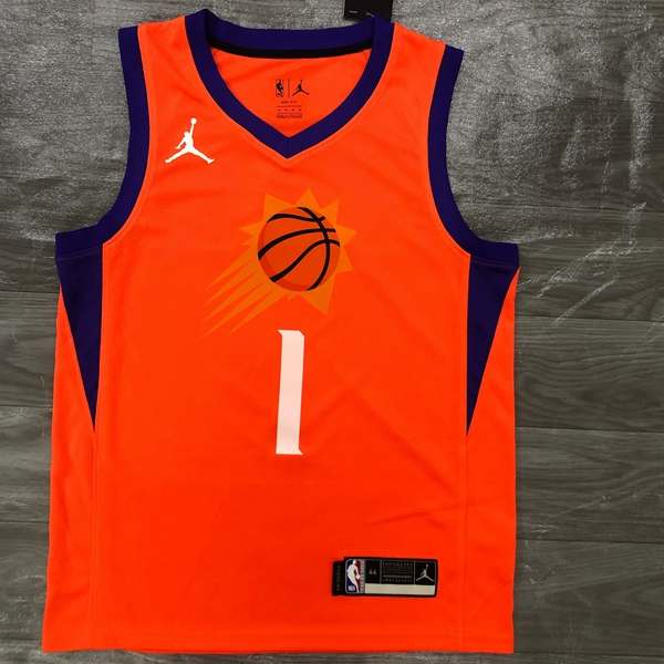 Phoenix Suns 20/21 Orange AJ Basketball Jersey (Hot Press)