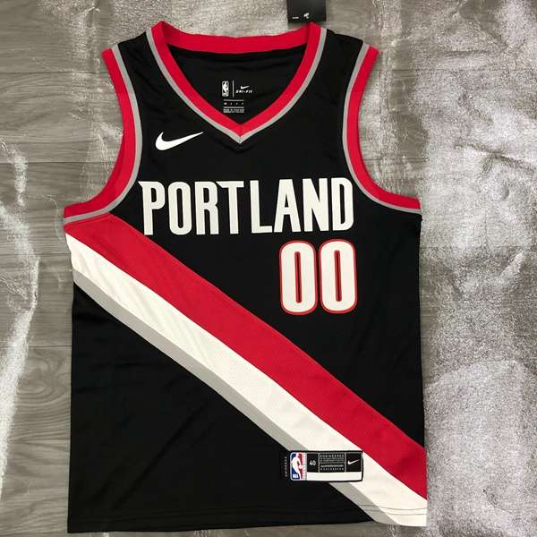 Portland Trail Blazers 20/21 Black Basketball Jersey (Hot Press) Portland Trail Blazers 20/21 Black Basketball Jersey (Hot Press)