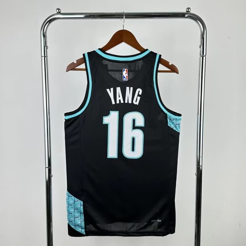 Portland Trail Blazers 25/26 Black City Basketball Jersey (Hot Press)