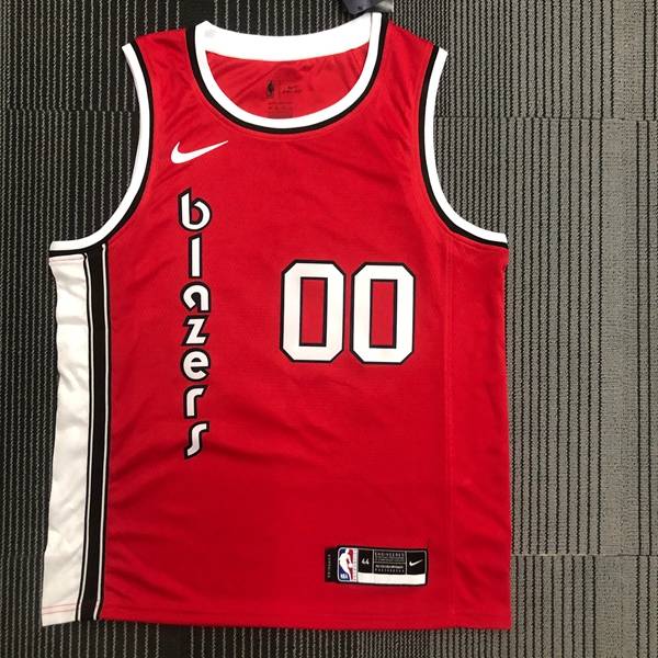 Portland Trail Blazers Red Classics Basketball Jersey (Hot Press) Portland Trail Blazers Red Classics Basketball Jersey (Hot Press)