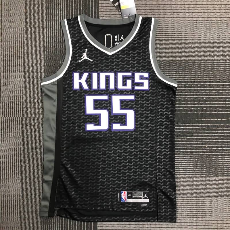 Sacramento Kings 21/22 Black AJ Basketball Jersey (Hot Press) Sacramento Kings 21/22 Black AJ Basketball Jersey (Hot Press)