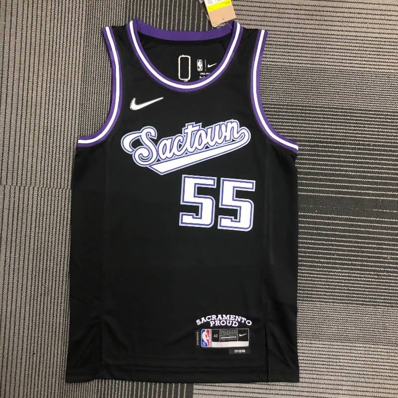 Sacramento Kings 21/22 Black City Basketball Jersey (Hot Press) Sacramento Kings 21/22 Black City Basketball Jersey (Hot Press)