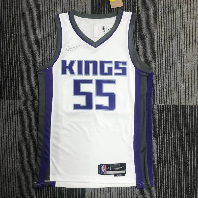Sacramento Kings 21/22 White Basketball Jersey (Hot Press) Sacramento Kings 21/22 White Basketball Jersey (Hot Press)
