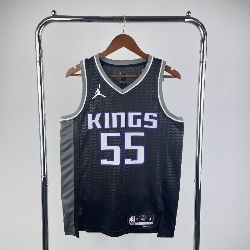Sacramento Kings 22/23 Black AJ Basketball Jersey (Hot Press) Sacramento Kings 22/23 Black AJ Basketball Jersey (Hot Press)