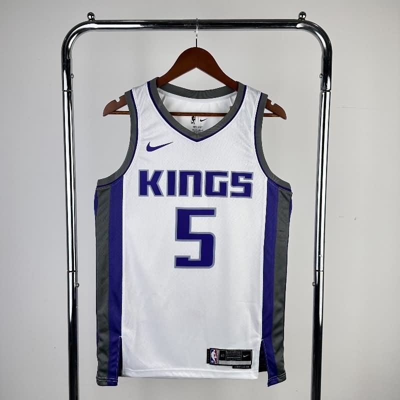 Sacramento Kings 22/23 White Basketball Jersey (Hot Press) Sacramento Kings 22/23 White Basketball Jersey (Hot Press)