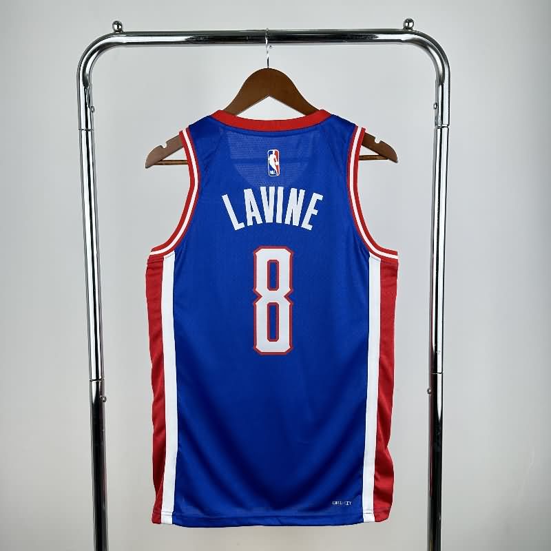 Sacramento Kings 24/25 Blue City Basketball Jersey (Hot Press)