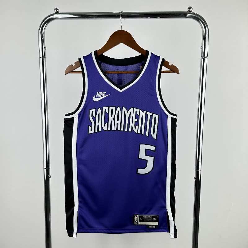 Sacramento Kings 24/25 Purple Classics Basketball Jersey (Hot Press) Sacramento Kings 24/25 Purple Classics Basketball Jersey (Hot Press)