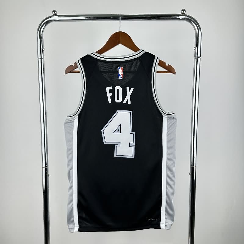 San Antonio Spurs 22/23 Black Basketball Jersey (Hot Press)