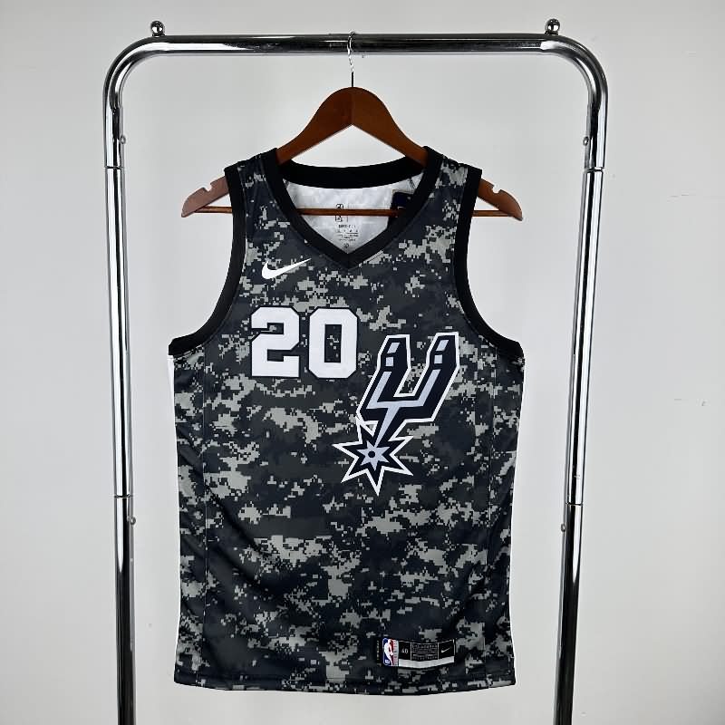 San Antonio Spurs Camouflage Basketball Jersey (Hot Press) San Antonio Spurs Camouflage Basketball Jersey (Hot Press)