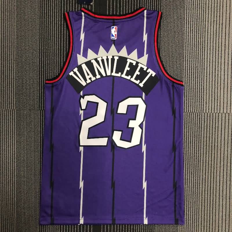 Toronto Raptors Purple Classics Basketball Jersey (Hot Press)