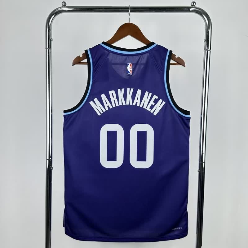 Utah Jazz 25/26 Purple Basketball Jersey (Hot Press)