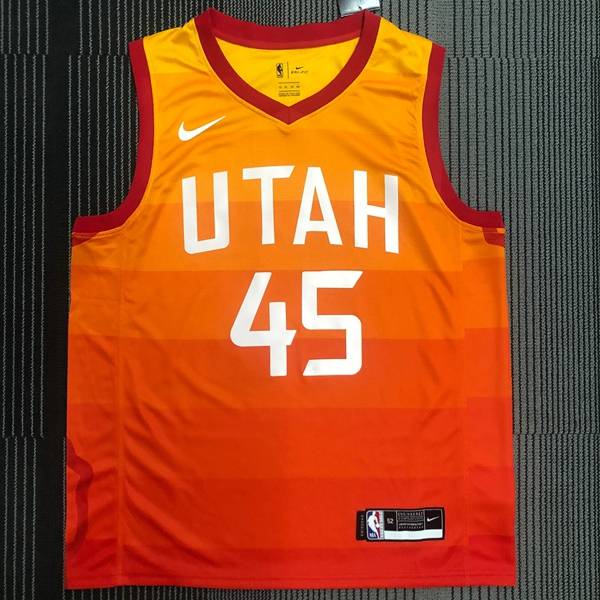 Utah Jazz Orange Basketball Jersey (Hot Press) Utah Jazz Orange Basketball Jersey (Hot Press)