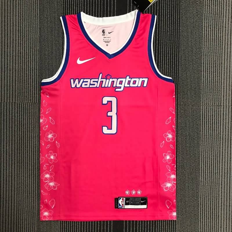 Washington Wizards 21/22 Red City Basketball Jersey (Hot Press) Washington Wizards 21/22 Red City Basketball Jersey (Hot Press)