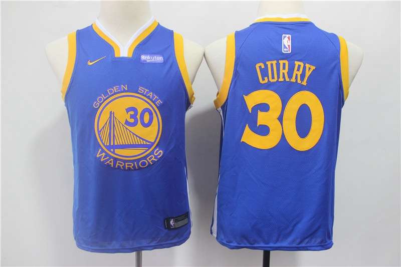 Golden State Warriors Blue CURRY #30 Young NBA Jersey (Stitched) Golden State Warriors Blue CURRY #30 Young NBA Jersey (Stitched)
