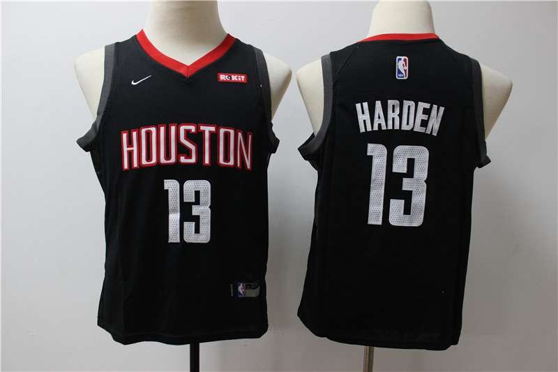 Houston Rockets Black HARDEN #13 Young NBA Jersey (Stitched) Houston Rockets Black HARDEN #13 Young NBA Jersey (Stitched)