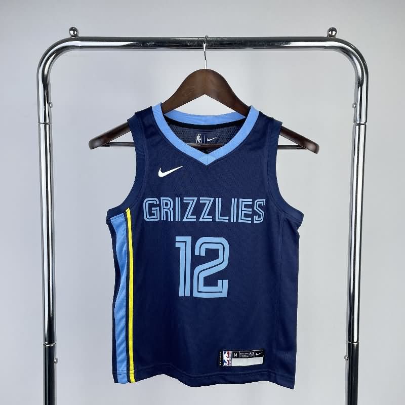 Memphis Grizzlies 22/23 Dark Blue Youth NBA Jersey (Hot Press) Memphis Grizzlies 22/23 Dark Blue Youth NBA Jersey (Hot Press)